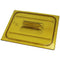 CAMBRO SP-320 HOT PAN LID HALF SZ-150 AMBER