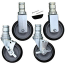 ALTO-SHAAM 5004862 CASTERS STEM 5 IN UNIBODY