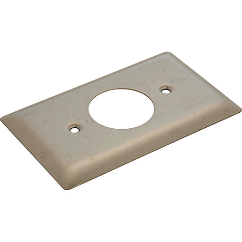HUBBELL S7 HUBBELL SS GANG PLATESINGLE