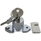 GLASTENDER 06001536 LOCK COOLER DOOR WITH TWO KEYS CHROME