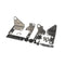 PERLICK PE67439R DOOR HINGE KIT