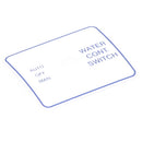 HENNY PENNY 44030 DECAL-HCW-KFC WATER CONTROL