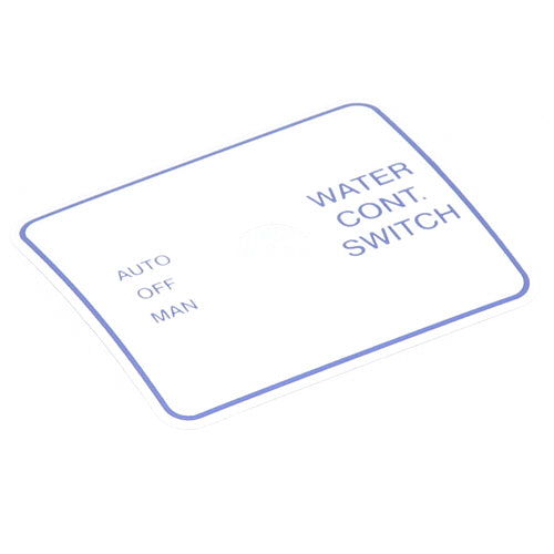 HENNY PENNY 44030 DECAL-HCW-KFC WATER CONTROL