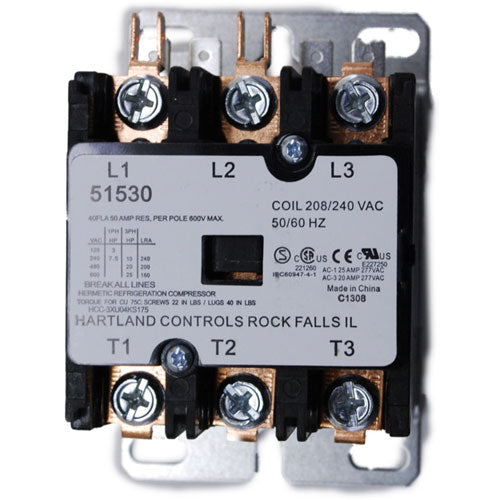 HENNY PENNY 19405 (OEM) CONTACTOR 3POLE 240V 40A