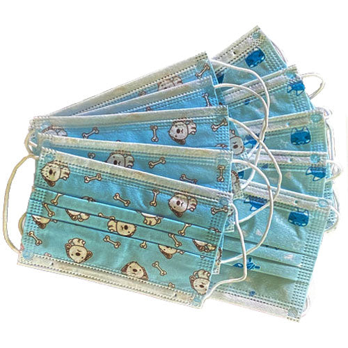 MAVRIK 8014564 FACE MASKS KIDS BX/10 DISPOSABLE