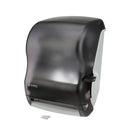 SAN JAMAR T1100TBK LEVER ROLL TOWEL - W/AUTO TRANSFER - CLASSIC - BLA