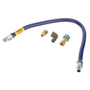 DORMONT 1650BPQS36 1/2 DIA. 36 BLUE HOSE SNAPFAST SWIVEL MAX
