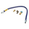 DORMONT 1650BPQS36 1/2 DIA. 36 BLUE HOSE SNAPFAST SWIVEL MAX