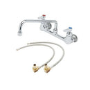 T&S B-0231-CR-KIT INSTALLATION KIT FAUCET 8-IN WALL MOUNT BASE