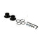 ANTUNES 7002534 BKT-2V SPACER & WASHER