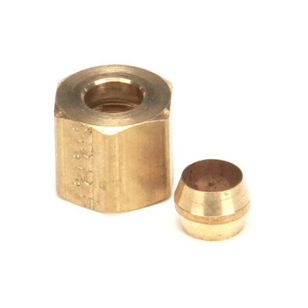 MONTAGUE 6155-7 COMPRESSION NUT FERREL- 1/4