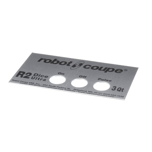 ROBOT COUPE 407903 R2U DICE FRONT PLATE