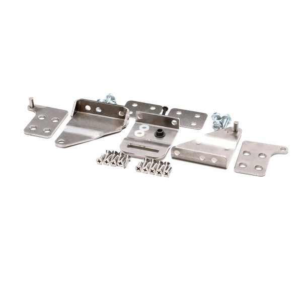 GLASTENDER 06006597 HINGE SET AND BRACKETS FOR WOOD DOORS 180^ SWING