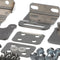 GLASTENDER 06006596 HINGE SET AND BRACKETS FOR WOOD DOORS 180^ SWING