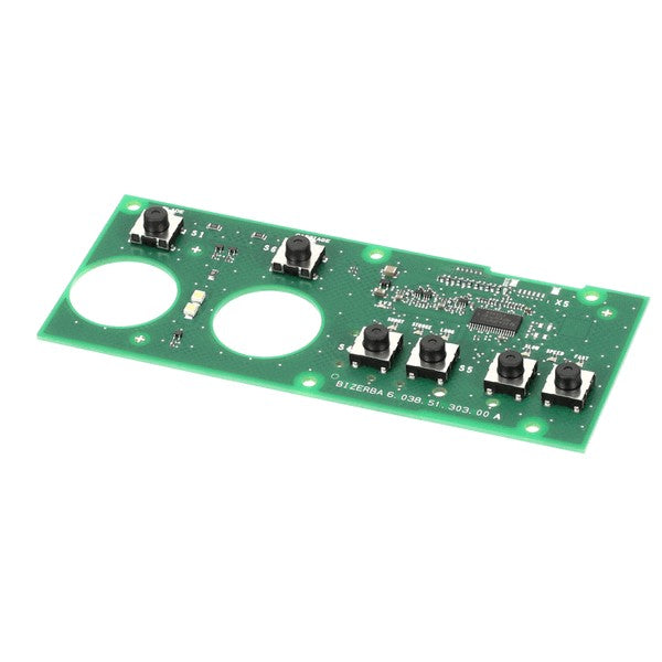 BIZERBA 60385130100 I/O PCB FRNT PANEL