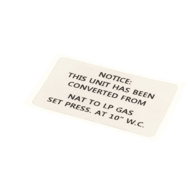 BLODGETT 57865 LABEL CONVERSION NAT->LP