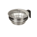 BUNN 20216.7000 FUNNEL ASSEMBLY SST BLACK HANDLE(SMALL)&