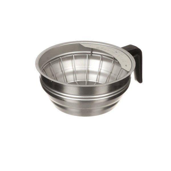 BUNN 20216.7000 FUNNEL ASSEMBLY SST BLACK HANDLE(SMALL)&