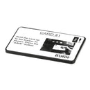 BUNN 34447.0010 CARD ASSEMBLY TEA RECIPE(BK)