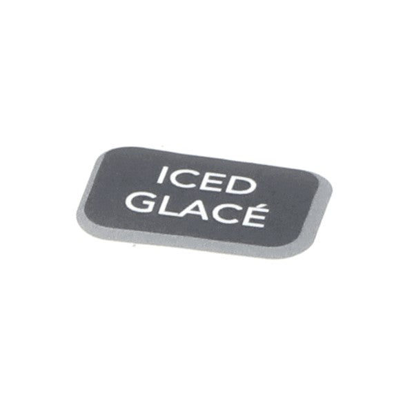 BUNN 52904.7113 DECAL ICED COFFEE BUTTON