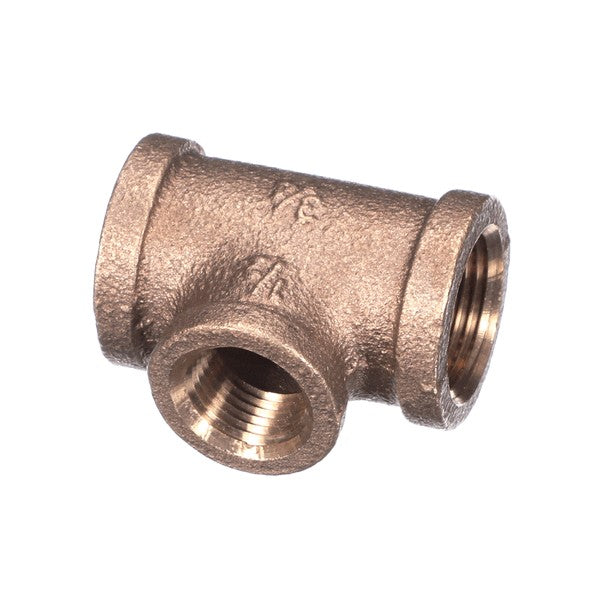 CHAMPION 102526 TEE RED 3/4X3/4X1/2 BRASS