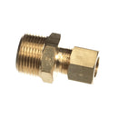 CROWN STEAM 9768-15 BRASS COMP. CONN; 1/2-IN T X 3/4-IN MPT