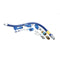 DORMONT 1675BPQ2SR36 3/4 DIA. 36 BLUE HOSE SNAPFAST 2 SWIVEL MAX