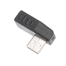 DUKE 166184 USB. 2.0 MALE TO FEMALE RT. ANGLE ADAPTER
