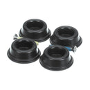 FRANK DOOR 7099-04-4 BLACK BUMPER 4 PACK