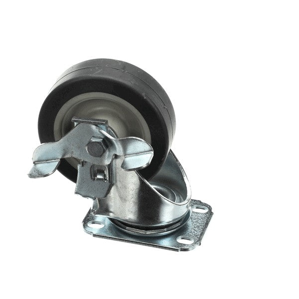 GILES 40700 CASTER 5-IN SWIVEL W/BRAKE PLATE MOUNT