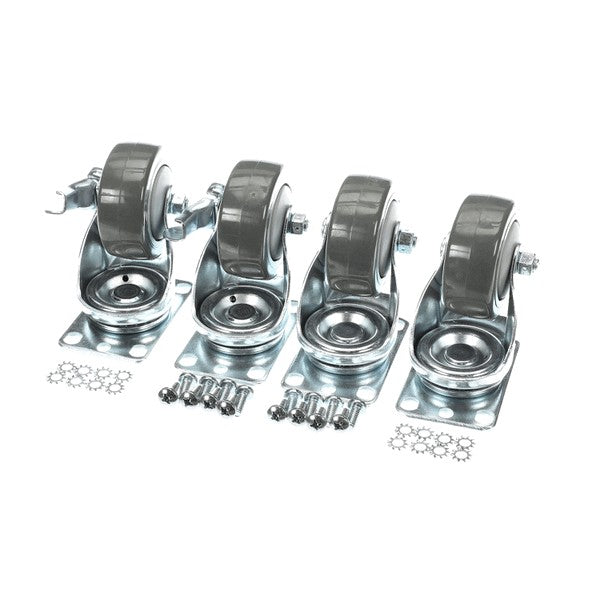 GLASTENDER C-4X4-1/8 CASTER KIT 4-1/8-IN H SET OF 4