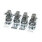 GLASTENDER C-4X4-1/8 CASTER KIT 4-1/8-IN H SET OF 4