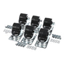 GLASTENDER C-6X2-7/8 CASTER KIT 2-7/8-IN H SET OF 6