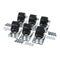 GLASTENDER C-6X2-7/8 CASTER KIT 2-7/8-IN H SET OF 6