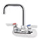 KROWNE 10-435L SILVER SERIES 4-IN CENTER WALL MOUNT FAUCET 1/4 TUR