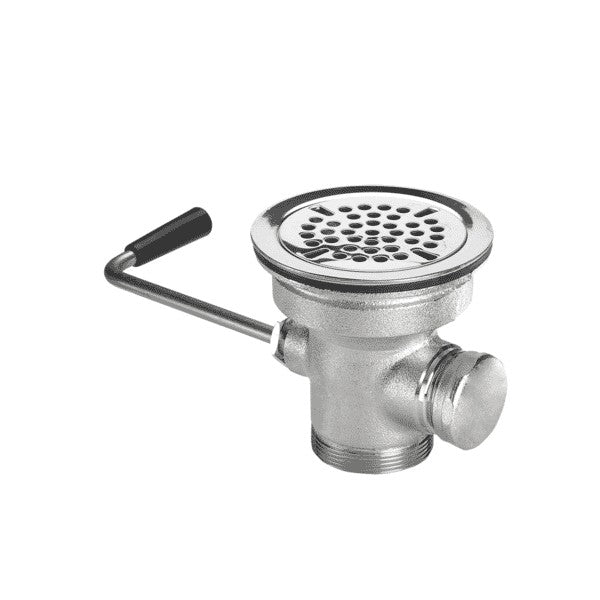 KROWNE 22-204 3-1/2 TWIST WASTE DRAIN WITH 1-1/4 OVERFLOW OUTL