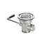 KROWNE 22-204 3-1/2 TWIST WASTE DRAIN WITH 1-1/4 OVERFLOW OUTL