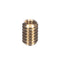 LVO 513-5150 #6-32 X 1/4-IN -20 BRASS THREAD INSERT