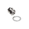 NU-VU 50-1545 BULKHEAD 1/8NPT NICKEL-PLATE