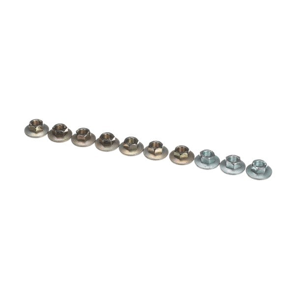 RATIONAL 1106.0803P HEX COMBINATION NUT M6 GALV