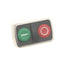 RONDO 51362 PUSH BOTTON RED/GREEN WITH RUBBER COVER