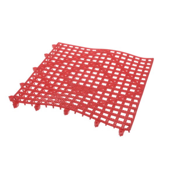 SAN JAMAR VM5280RD VERSA-MAT 1'X1' BAR MAT RED C&C