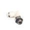 SCHAERER 3370068847 (OLD 068847) SCREW-IN ELBOW FITT. G1/8 INOX-4 PPSU