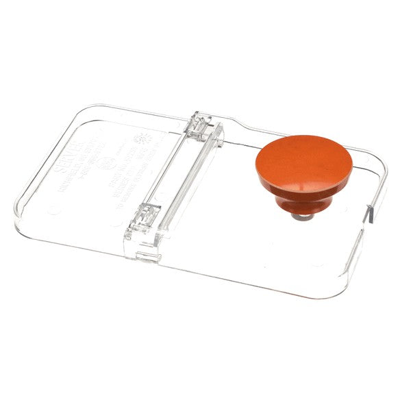 SERVER PRODUCTS 87257 LID PLSTC 1/9 SIZE ORANGE KNOB