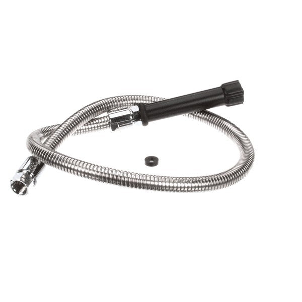 T&S 5HSE44 HOSE 44 FLEX STAINLESS STEEL BLACK HANDLE