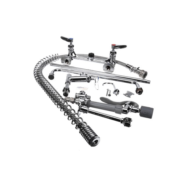 T&S B-0133-14CRQJST EASYINSTALL PRE-RINSE 8 WALL MOUNT BASE CERAMAS