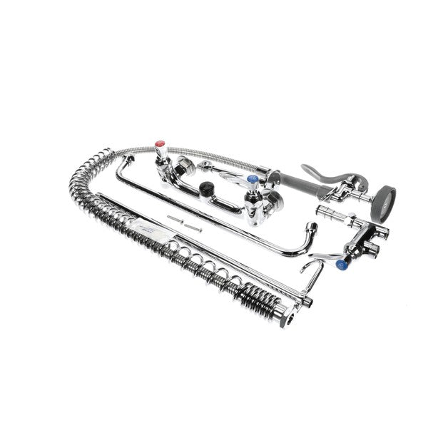 T&S B-0133-ADF16-B EASYINSTALL PRE-RINSE UNIT: 8 WALL MOUNT ADD-ON