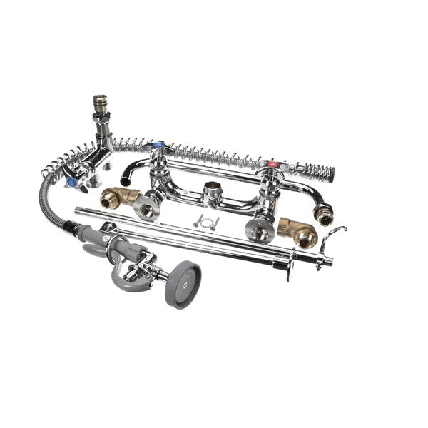 T&S B-0279 BIG-FLO PRE-RINSE UNIT: 8 WALL MOUNT ADD-ON-FCT