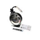 T&S B-7102 HOSE REEL 3/8 ID X 12' HOSE OPEN STAINLESS STE