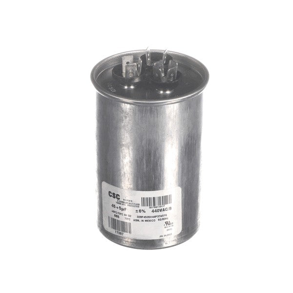 YORK S1-02425120700 DUAL RUN CAPACITOR 45/5MFD 440V ROUND